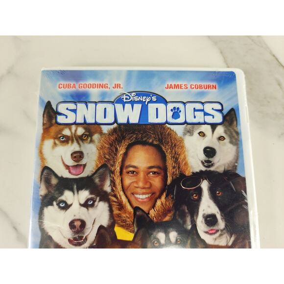 Movie Snow Dogs Disney DVD New Sealed Cuba Gooding Jr Dolby Digital USA - Picture 2 of 11